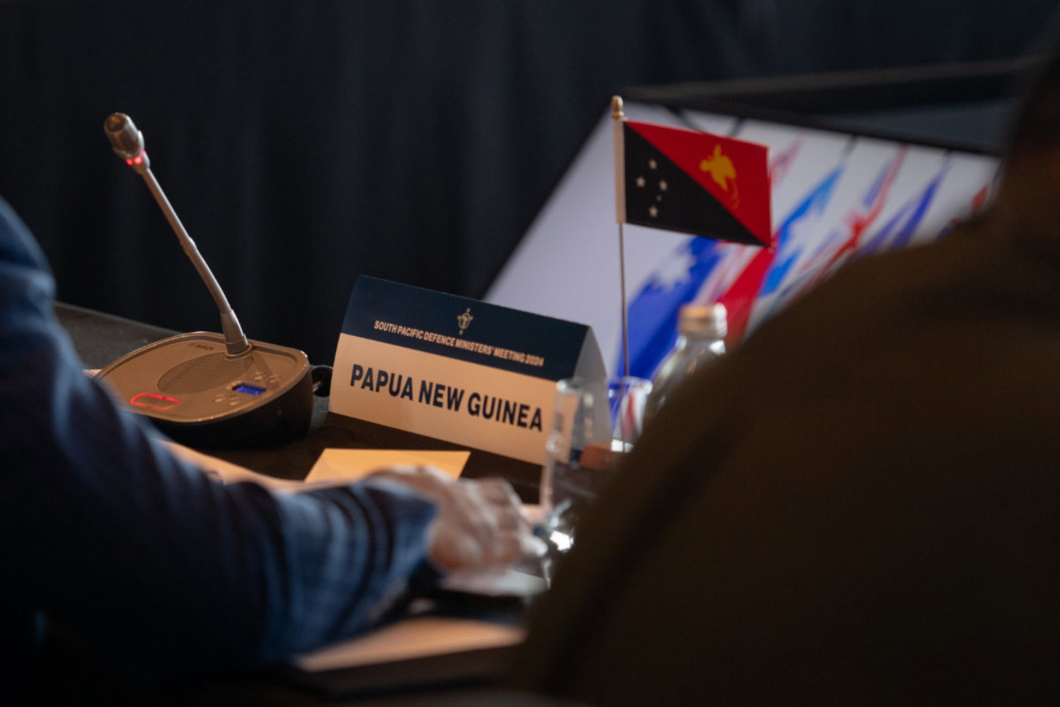 The Pacific Response Group is comprised of troops from South Pacific Defence Ministers’ meeting member nations, including Papua New Guinea.