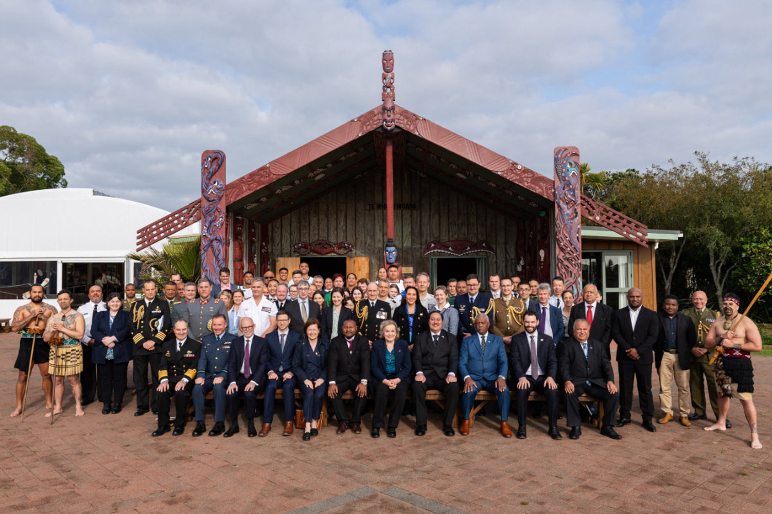 South Pacific Defence Ministers gathered in Auckland on 1 October 2024.